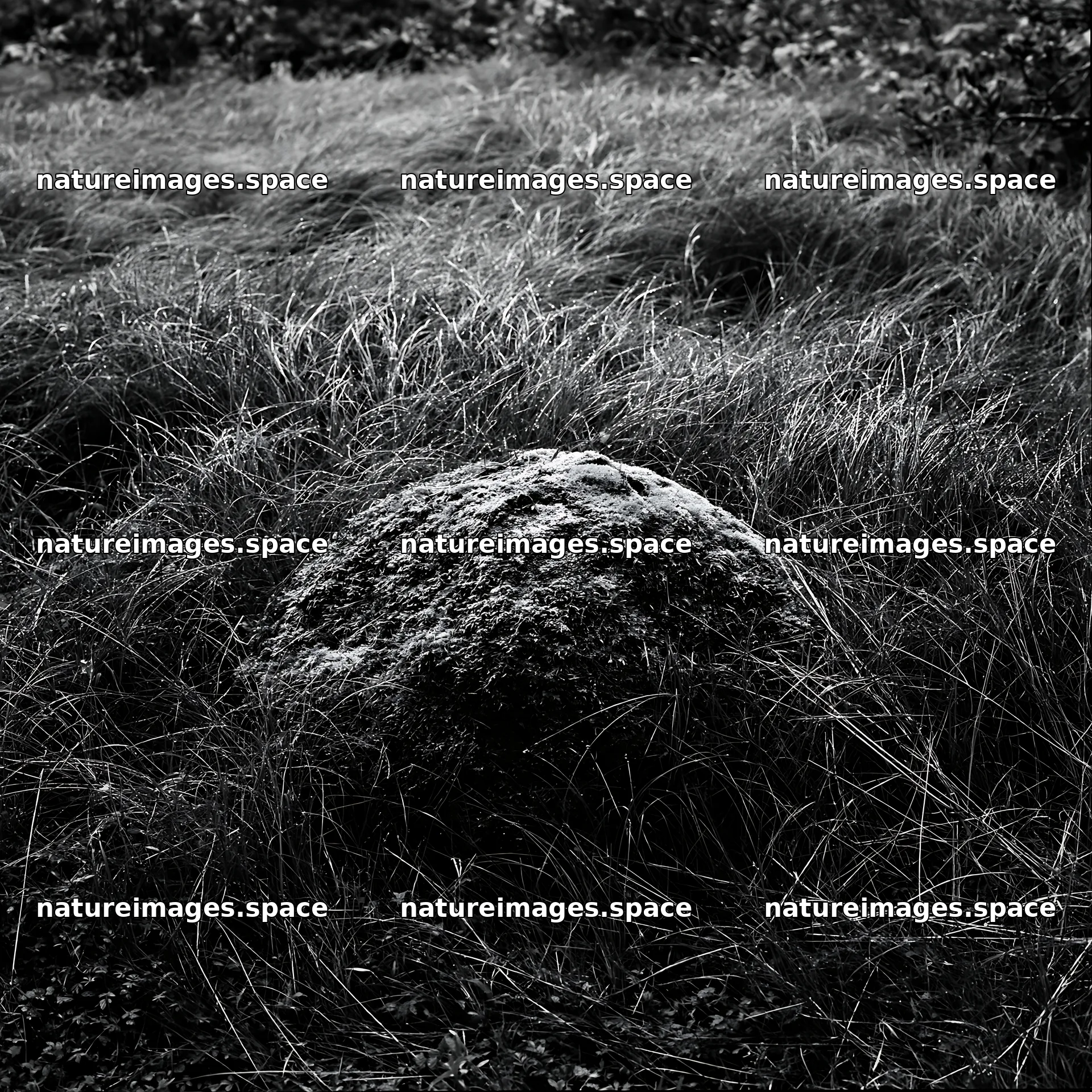 Miyagi spring recovery meadow mossy stone near green grass – nature images 7938x7938