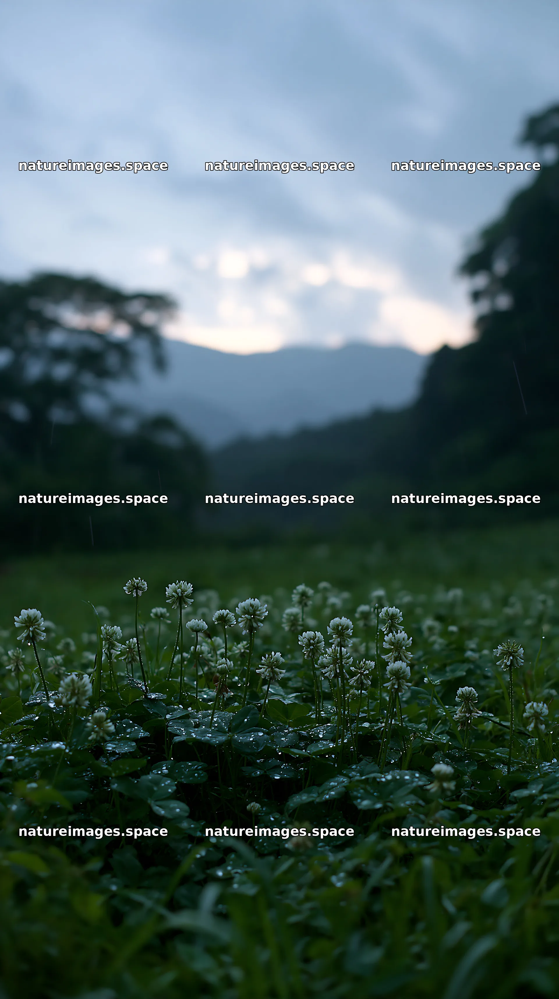 Shizuoka seasonal meadow after heavy rain blooms quietly – nature images 5938x10608