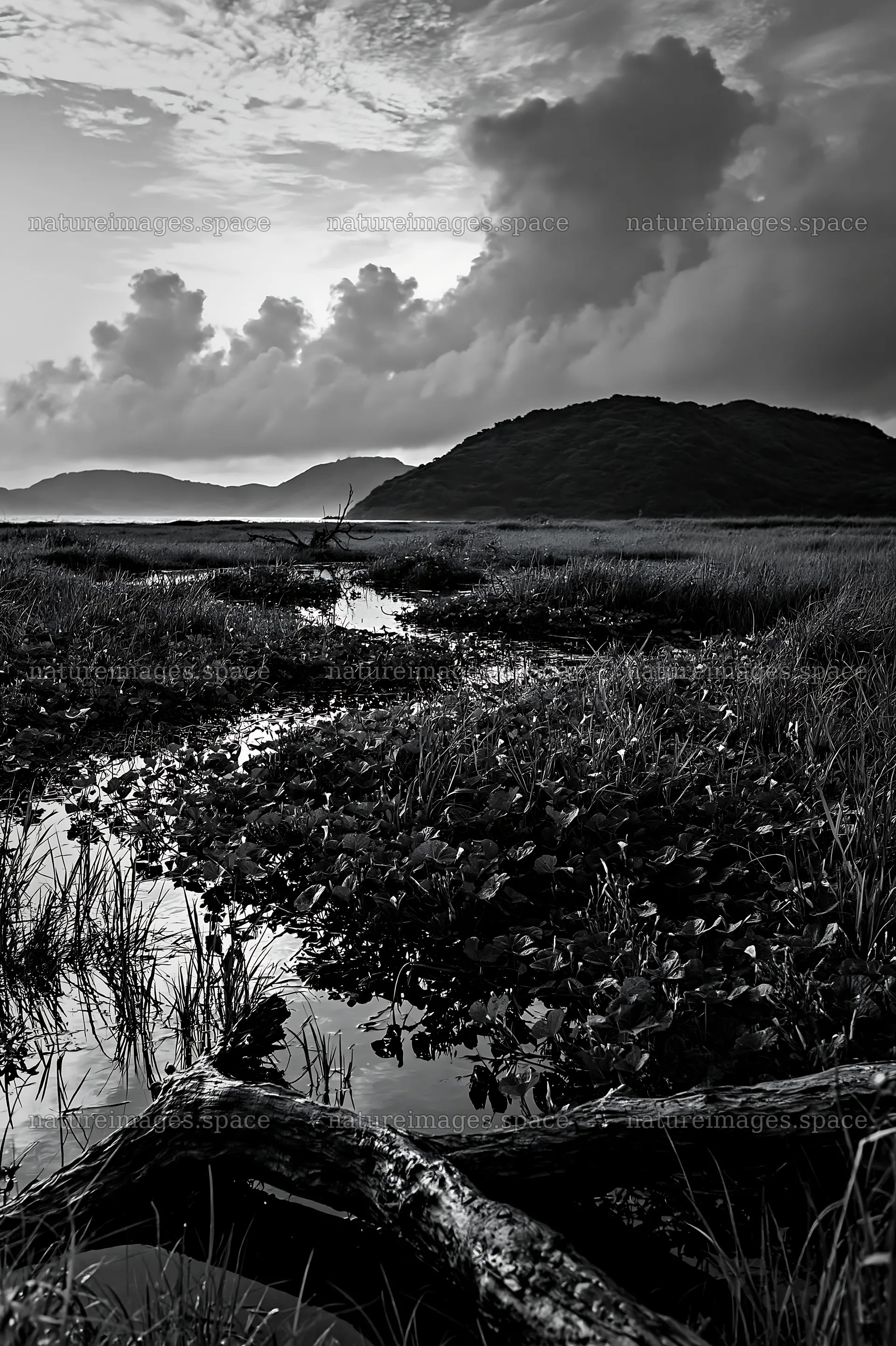 Nagasaki coastal meadow driftwood foreground mood – nature images 6480x9722